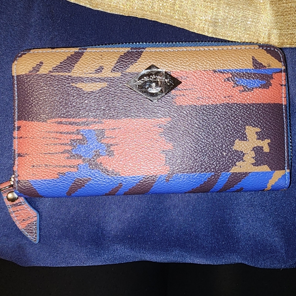 Vivienne Westwood Anglomania zipper wallet